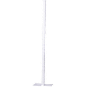 A white stand cover