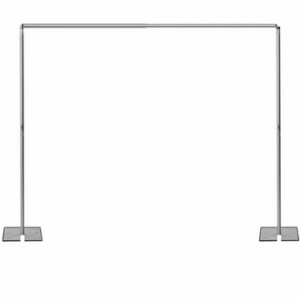 uprights and crossbar for curtains and other arrangements