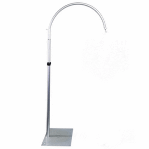 A simple chandelier stand in the shape of a hook